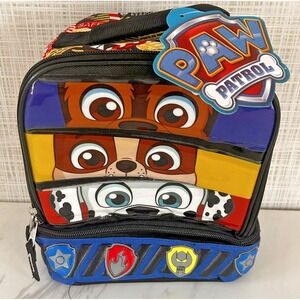 Paw Patrol Kid's‎ Lunch Cooler Soft Lunch Box Nick Jr Insulated New! Blue BxF